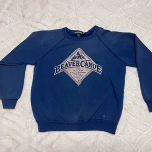 Beaver Canoe sweatshirt size xs
